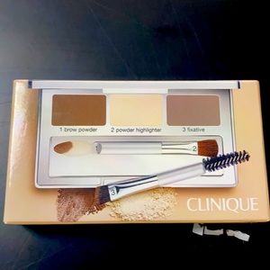 Clinique Pretty Easy 3 Pcs Eye Brow Palette NIB